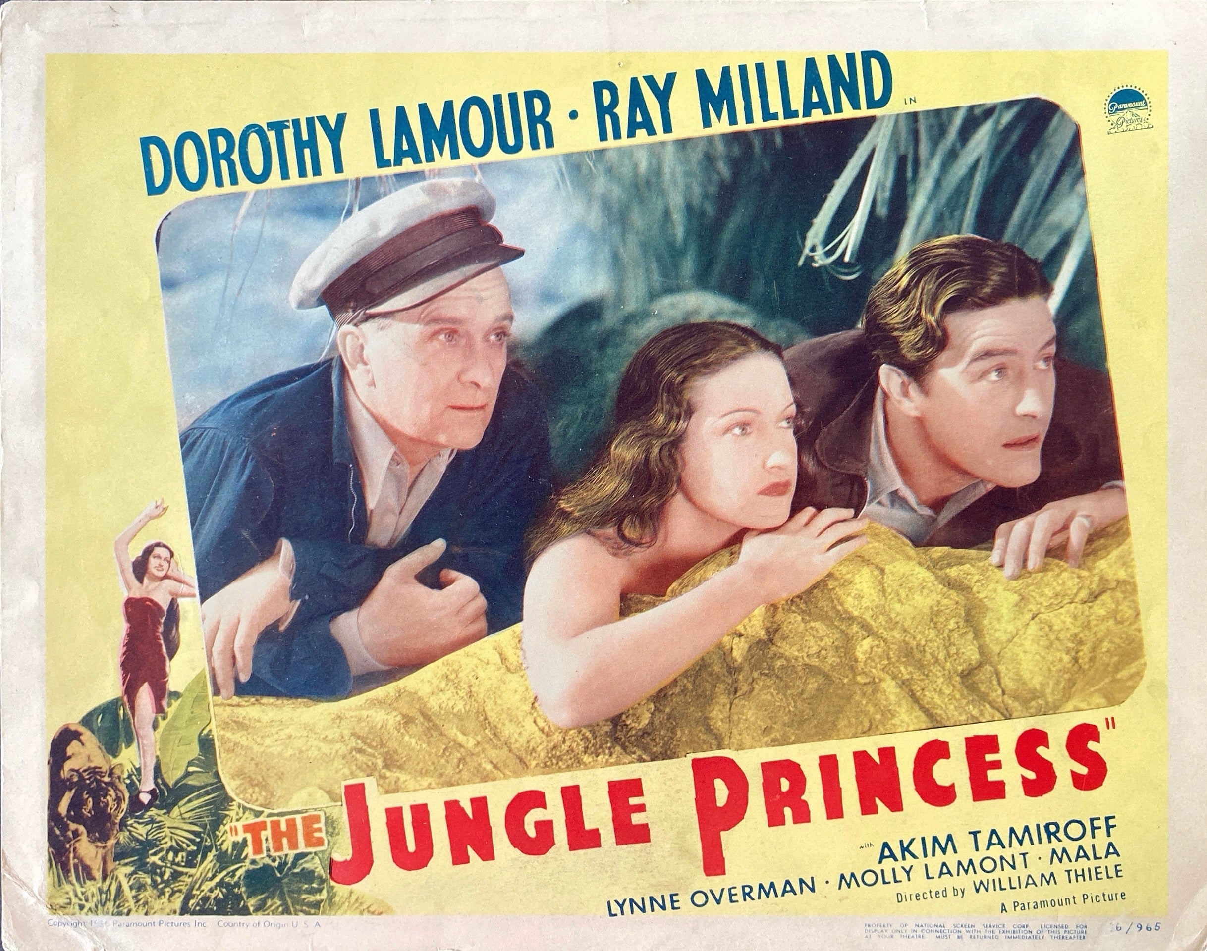 The Jungle Princess 1976年復刻版 映画ポスター Amazon.co.jp: JUNGLE PRINCESS : DVD