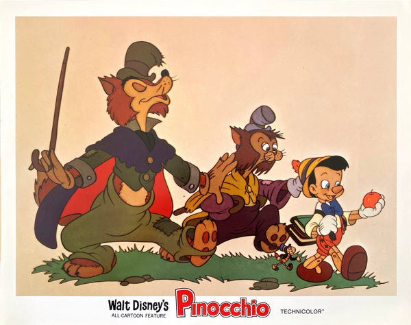 Pinocchio (Lobby set of 9 cards with original envelope)