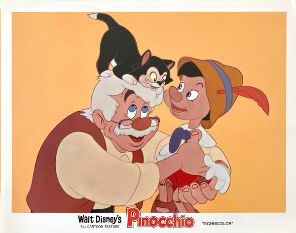 Pinocchio (Lobby set of 9 cards with original envelope)
