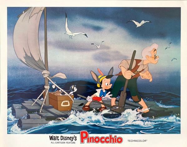 Pinocchio (Lobby set of 9 cards with original envelope)