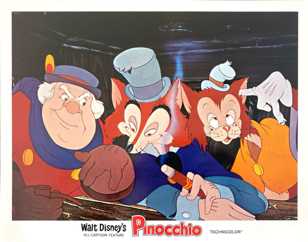 Pinocchio (Lobby set of 9 cards with original envelope)