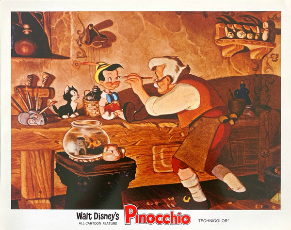 Pinocchio (Lobby set of 9 cards with original envelope)