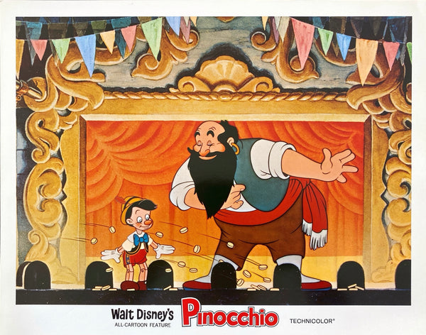 Pinocchio (Lobby set of 9 cards with original envelope)