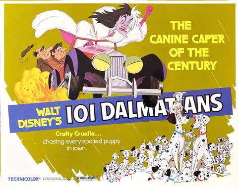 101 Dalmations (Lobby set of 9 cards with original envelope)