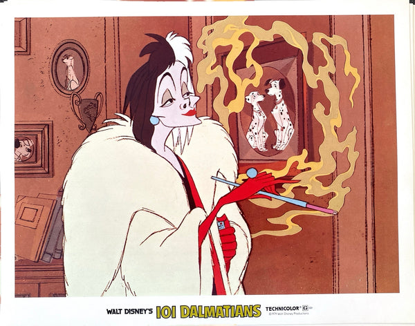 101 Dalmations (Lobby set of 9 cards with original envelope)
