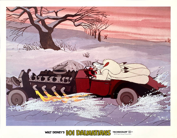 101 Dalmations (Lobby set of 9 cards with original envelope)