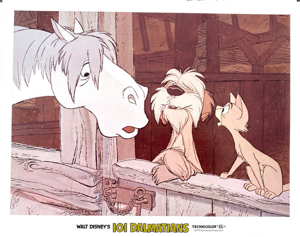 101 Dalmations (Lobby set of 9 cards with original envelope)