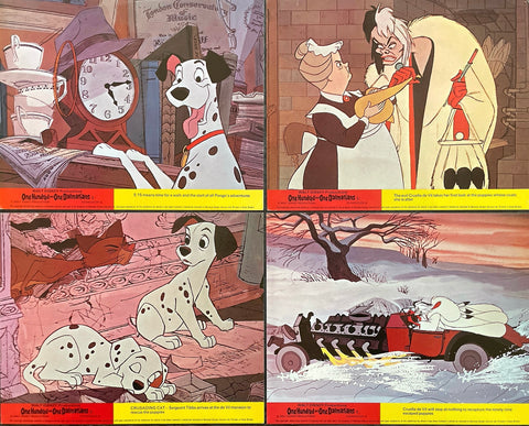 101 Dalmations (UK Front of House Set of 8 stills)