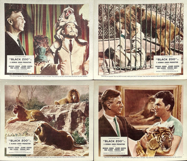 Black Zoo (UK Front of House Set of 8 Stills)