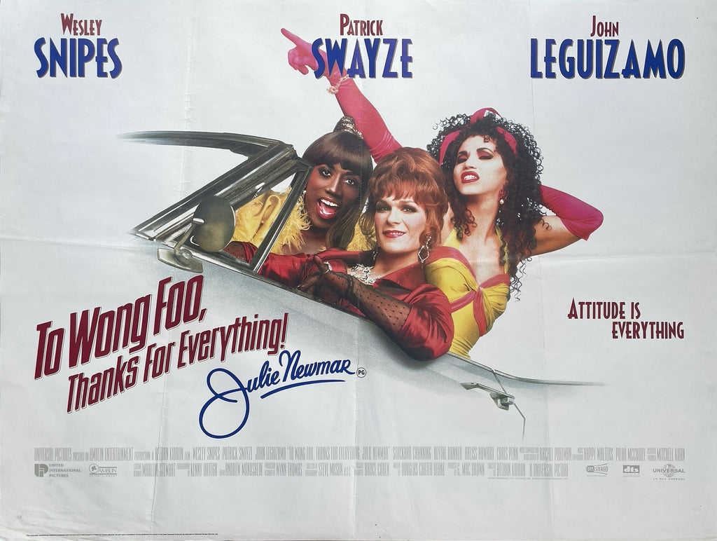 To Wing Foo, Thanks For Everything Julie Newmar