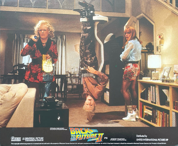 Back to the Future II (Full Set of 8 UK Front of House Cards)