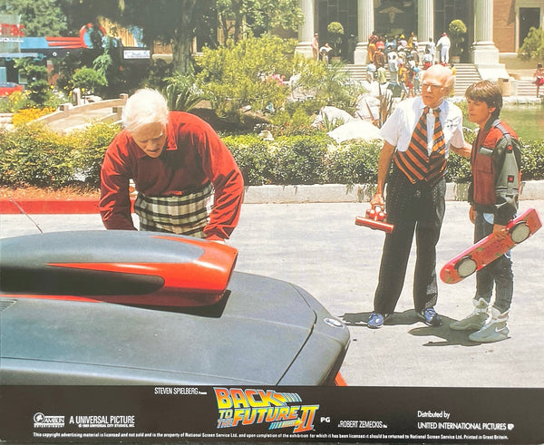 Back to the Future II (Full Set of 8 UK Front of House Cards)
