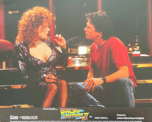 Back to the Future II (Full Set of 8 UK Front of House Cards)