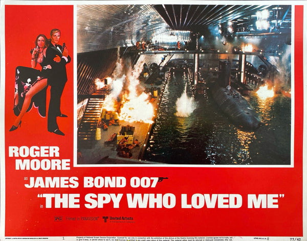 Spy Who Loved Me (3 Lobby Cards)