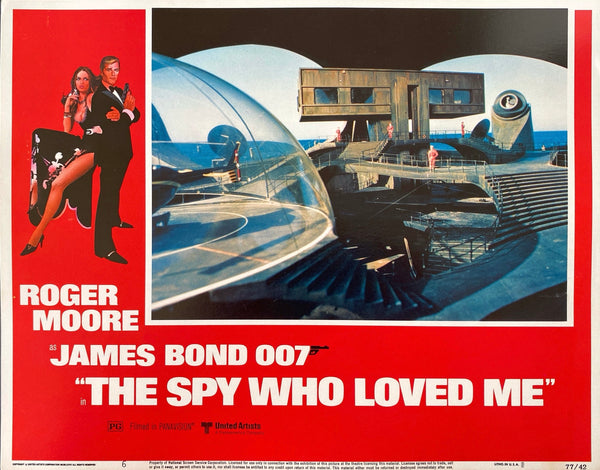 Spy Who Loved Me (3 Lobby Cards)