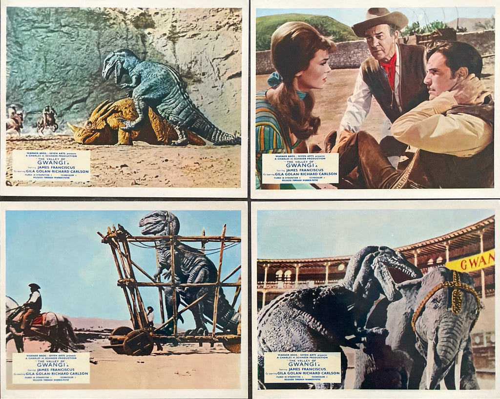 The Valley of Gwangi (UK Front of House Still Set of 8 Stills)