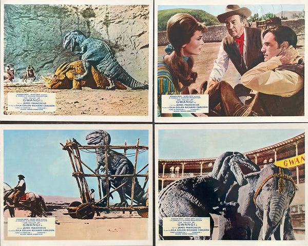 The Valley of Gwangi (UK Front of House Still Set of 8 Stills)