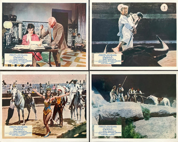 The Valley of Gwangi (UK Front of House Still Set of 8 Stills)