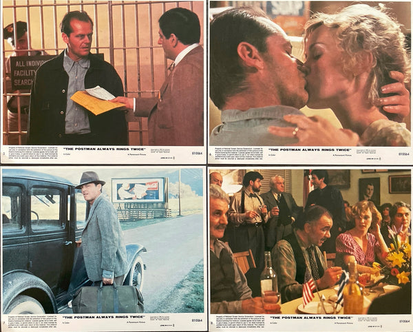 Postman Always Rings Twice (US Mini Lobby Card Set of 8 Stills)