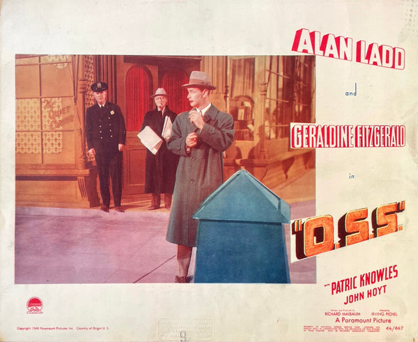 "O.S.S." (US Set of 8 Lobby Cards)