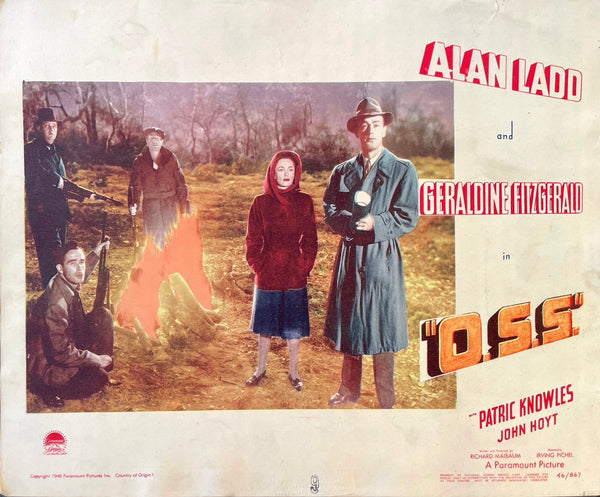 "O.S.S." (US Set of 8 Lobby Cards)