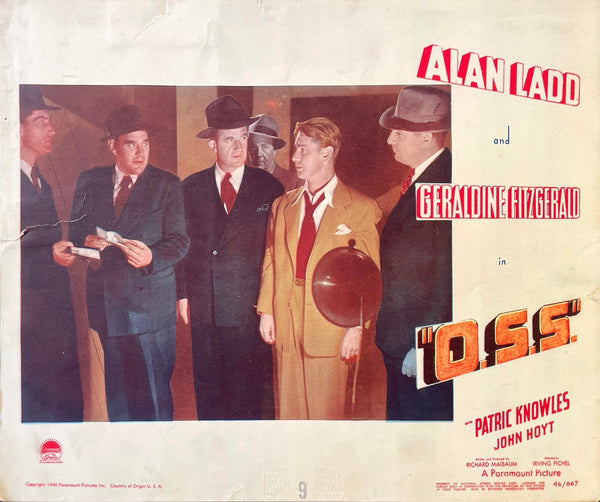 "O.S.S." (US Set of 8 Lobby Cards)