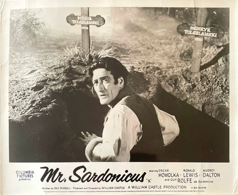 Mr Sardonicus (UK Front of House Set of 8 Stills)