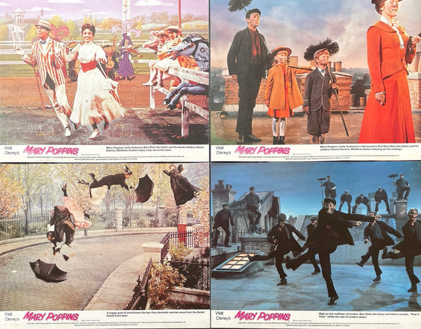Mary Poppins (UK Front of House Still Set of 8 Stills)