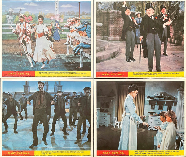 Mary Poppins (UK Front of House Still Set of 8 Stills)