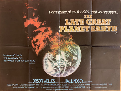 The Late Great Planet Earth