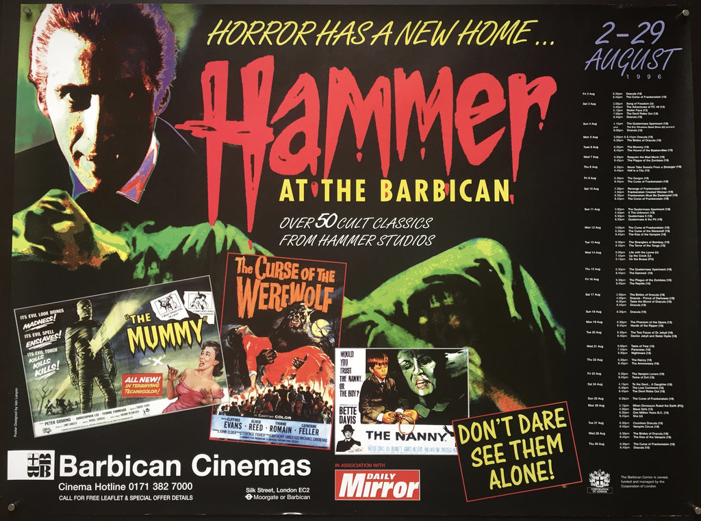 Hammer At The Barbican (Film Festival)