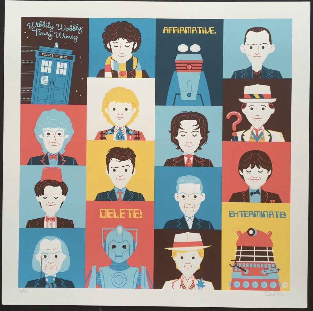 Wibbly Wobbly, Timey Whimey - Dr. Who & The Daleks
